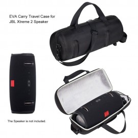 EVA Carry Travel Case Shoulder Bag Compatible with JBL Xtreme 2 BT Speaker Portable Soft Case Waterproof Shockproof Protective Cover Case